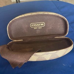 Coach glasses case
